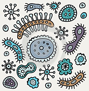 Bacterium pattern