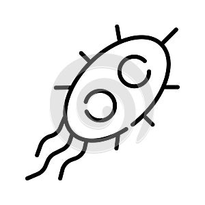 Bactery vector icon