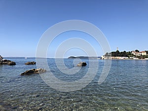 Bacvice bay in Split