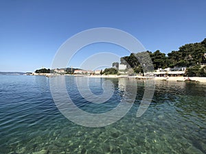 Bacvice beach in Split