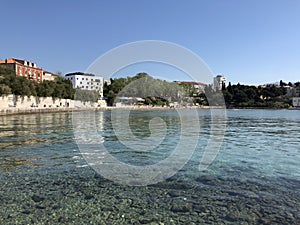 Bacvice beach in Split