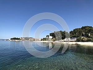 Bacvice beach in Split