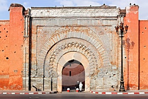 Bad Agnaou door, Marrakesh. photo