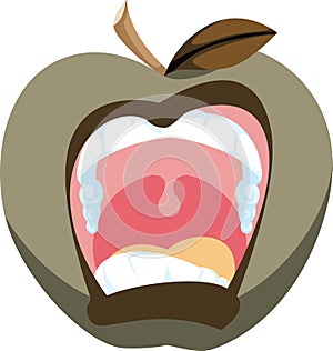 Bad Apple Illustration