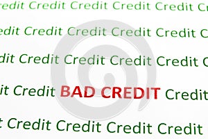 Bad Credit