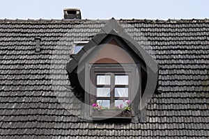 Bad Iburg, Dormer window in Germany