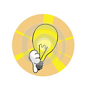 Bad idea lamp icon