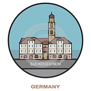 Bad Mergentheim. Cities and towns in Germany