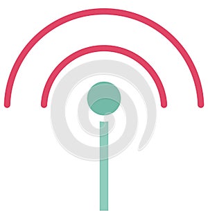 Bad signals Isolated Vector Icon which can easily modify or edit