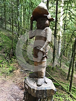 Bad Teinach Zavelstein wooden figure