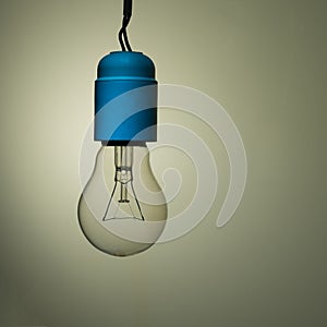 Bad wiring - old incandescent light bulb