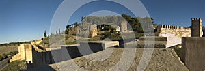 Badajoz muslin fortifications panoramic