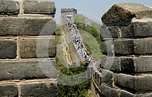 Badaling, China: The Great Wall of China