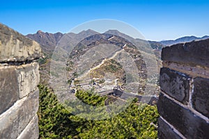 Badaling Great Wall of Beijing in China