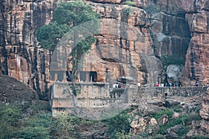 Badami Cave Temples, Badami, Bagalkot, Karnataka, India