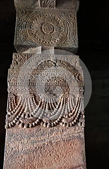 Badami Cave Temples, Badami, Bagalkot, Karnataka, India - Cave 1