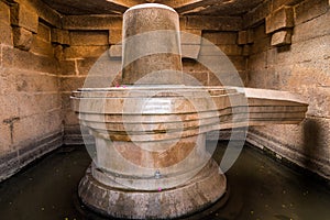 Badavilinga temple at Hampi