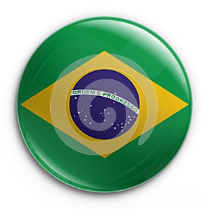 Badge - Brazilian flag