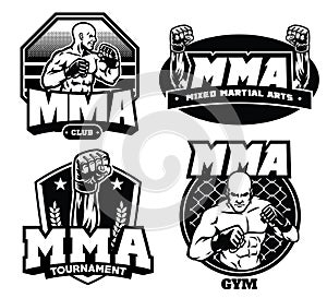 Badge design of mma