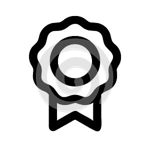 Badge icon vector