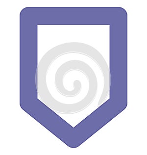 Badge Isolated Vector Icon which can easily modified or edit