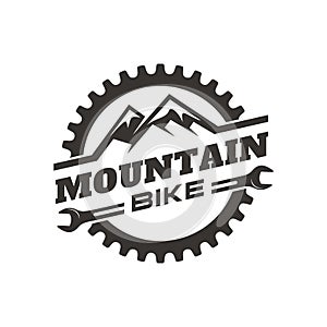 Badge style for Mountain bike service photo