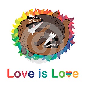 Badgers Love Queer