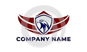 Badges Eagle Head Logos