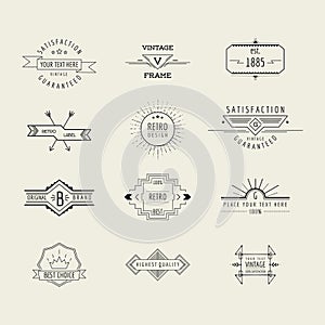 Badges and Labels Elements