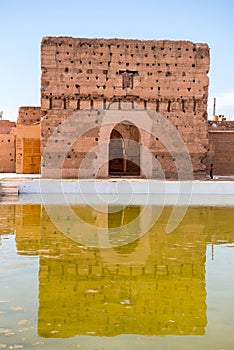 Badi Palace, Marrakech, Morocco.