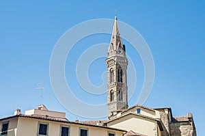 The Badia Fiorentina, an abbey in Florence, Italy