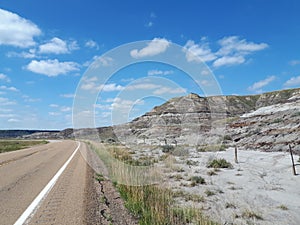 Badland of alberta