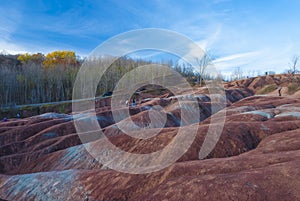 Badland on Caledon Ontario photo