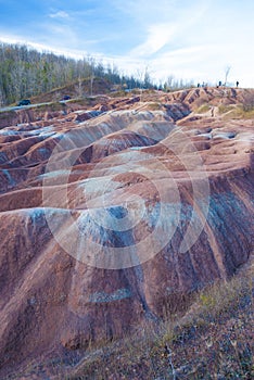 Badland on Caledon Ontario photo