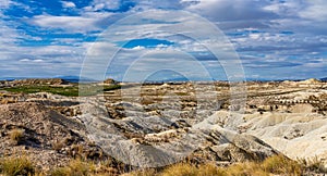 The Badlands of Abanilla and Mahoya near Murcia in Spain photo