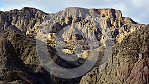 Badlands in the area of â€‹â€‹the caves of Guadix