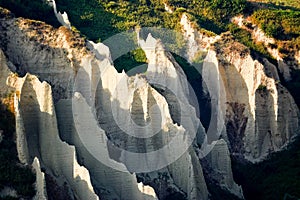 Badlands in Chieti province (Italy)