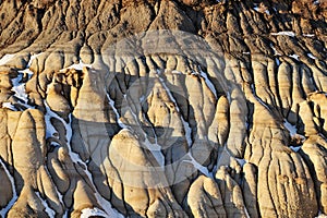 Badlands landscape