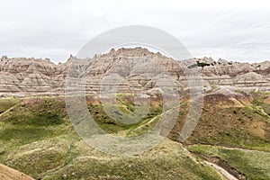 Badlands National Park Landscape - South Dakota