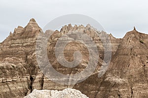 Badlands National Park Landscape - South Dakota