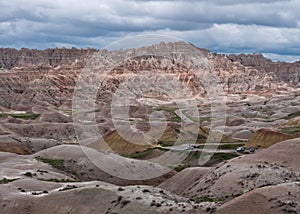 Badlands National Park in South Dakota