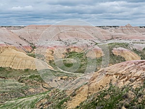 Badlands National Park in South Dakota