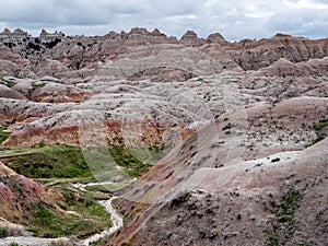 Badlands National Park in South Dakota