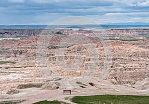 Badlands National Park in South Dakota