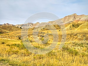 Badlands National Park in South Dakota, USA