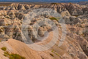 Badlands National Park at Sunset