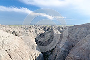 Badlands National Park Valley at Daytime