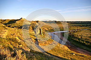 The Badlands of North Dakota