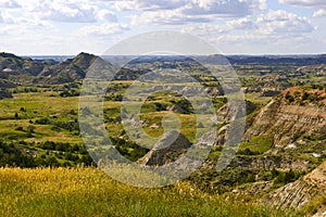 The Badlands of North Dakota