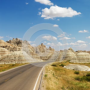 Badlands, North Dakota.